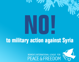 No to military action against Syria