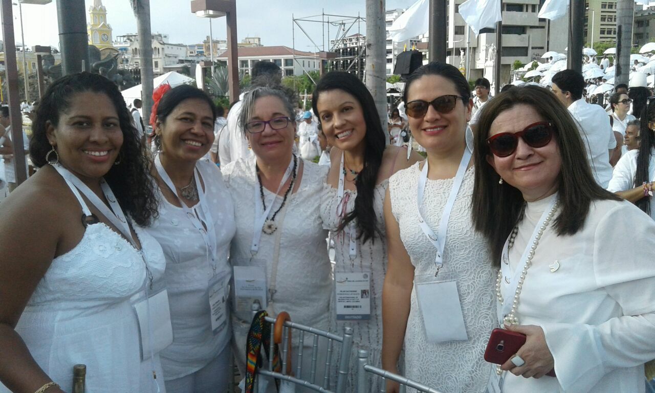 WILPF Colombia attending the historic peace agreement signing ceremony in Cartagena, Colombia, on 26 September at which Colombia’s government and the FARC-EP signed the peace accord to end the bloody armed conflict that began in 1964.