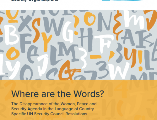 Where are the Words? A Guide for Civil Society Organisations
